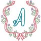 Brighton Monogram | Machine Embroidery Designs by JuJu