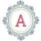 Brigitte Monogram | Machine Embroidery Designs by JuJu