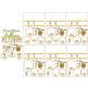 Bumblebee Birth Announcement Template Machine Embroidery Designs by JuJu