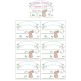 Bunny Birth Announcement Template Machine Embroidery Designs by JuJu