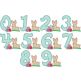Bunny Flowers Numbers | Machine Embroidery Designs by JuJu