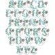 Busy Bee Monogram | Machine Embroidery Designs by JuJu