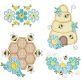 Busy Bees | Machine Embroidery Designs by JuJu