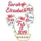 Cactus Birth Announcement Template Machine Embroidery Designs by JuJu