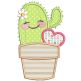 Cactus Love Machine Embroidery Designs By JuJu