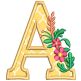 Calliope Applique Monogram | Machine Embroidery Designs by JuJu