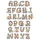 Camping Alphabet | Machine Embroidery Designs by JuJu