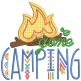Camping Word Art 2 Machine Embroidery Designs By JuJu