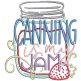 Canning Word Art | Machine Embroidery Designs by JuJu