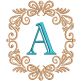 Carlisle Monogram Digital Embroidery Machine Designs by JuJu