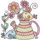 Celebrate Spring Sketch 2 | Machine Embroidery Designs by JuJu	