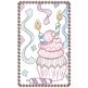 Celebration Greeting Cards Set 1 | Machine Embroidery Designs by JuJu