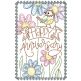 Celebration Greeting Cards Set 2 | Machine Embroidery Designs by JuJu