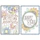 Celebration Greeting Cards Set 2 | Machine Embroidery Designs by JuJu