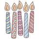 Celebration Sketch | Machine Embroidery Designs by JuJu
