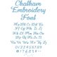 Chatham Embroidery Font | Machine Embroidery Designs by JuJu