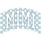 Checkered Mimi | Machine Embroidery Designs by JuJu
