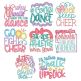 Cheer Gym Dance Sayings 1 Machine Embroidery Designs By JuJu
