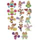 Cheerleader Filled Stitch Machine Embroidery Designs by JuJu