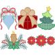 Christmas Time 1 | Machine Embroidery Designs by JuJu