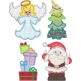 Christmas Time 2 | Machine Embroidery Designs by JuJu