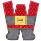 Christmas Applique Alphabet Machine Embroidery Designs By JuJu