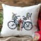 Christmas Bicycles Embroidery Design Set | Designs by JuJu