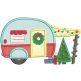 Christmas Campers Applique Embroidery Design Set | Designs by JuJu
                            