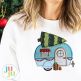 Christmas Campers Applique Embroidery Design Set | Designs by JuJu