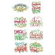 Christmas Carols Word Art Set 1 Machine Embroidery Designs by JuJu
