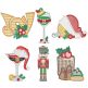 Christmas Celebration Applique | Machine Embroidery Designs by JuJu