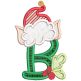 Christmas Elf Alphabet | Machine Embroidery Designs by JuJu