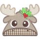 Christmas Forest Animal Toppers Machine Embroidery Designs by JuJu