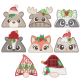 Christmas Forest Animal Toppers Machine Embroidery Designs by JuJu