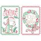 Christmas Greeting Cards 10 | Machine Embroidery Designs by JuJu