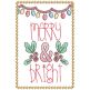 Christmas Greeting Cards 11 | Machine Embroidery Designs by JuJu