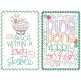Christmas Greeting Cards 12 | Machine Embroidery Designs by JuJu