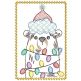 Christmas Greeting Cards 17 | Machine Embroidery Designs by JuJu