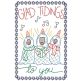 Christmas Greeting Cards 18 | Machine Embroidery Designs by JuJu