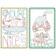 Christmas Greeting Cards 23 | Machine Embroidery Designs by JuJu