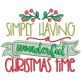 Christmas Lyrics 3 | Machine Embroidery Designs by JuJu