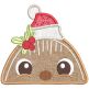 Christmas Peeker Toppers 3 Machine Embroidery Designs by JuJu