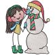 Christmas Stix People Digital Embroidery Designs by JuJu