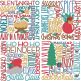 Christmas Subway Art | Machine Embroidery Designs by JuJu