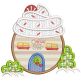 Christmas Village 1 Machine Embroidery Designs By JuJu