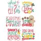 Christmas Word Art 10 Machine Embroidery Designs by JuJu
