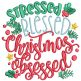 Christmas Word Art 9 Machine Embroidery Designs by JuJu