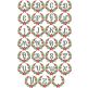 Christmas Wreath Monogram Machine Embroidery Designs By JuJu