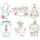 Coastal Christmas Digital Machine Embroidery Designs by JuJu
