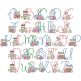 Coffee Lovers Alphabet | Machine Embroidery Designs by JuJu